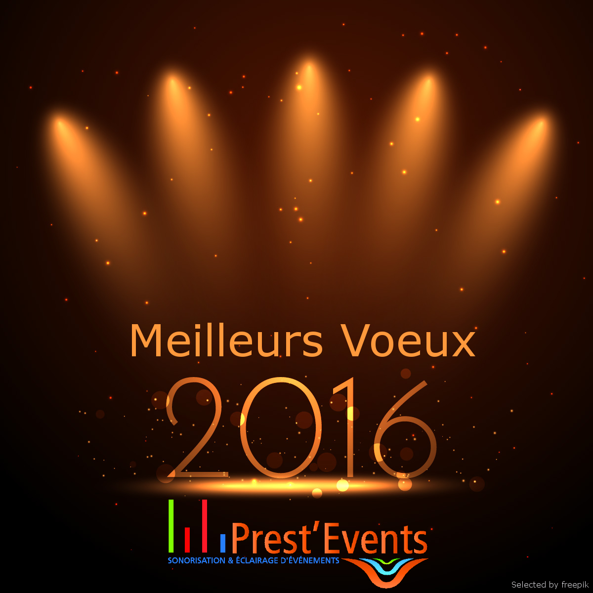 Prest'Events Sonorisation Eclairage Lille Voeux 2016