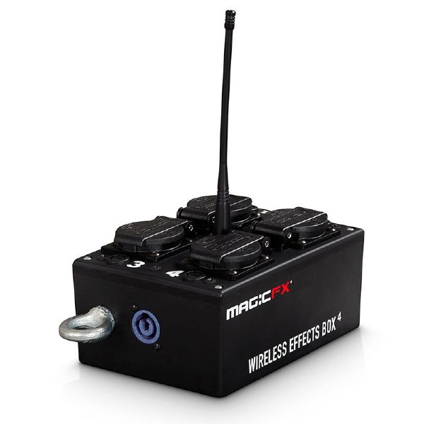 Déclencheur Commande  distance pour effets spéciaux MagicFX Wireless Effects Box Prest'Events Sonorisation Eclairage DécorationMobilier Led Lille Nord france