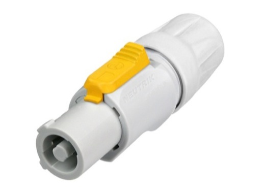 Neutrik NAC3FCB powerCON de sortie 3 contacts 20A/240V (Blanc)