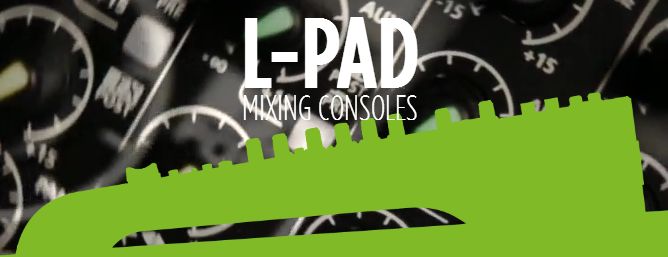 L-PAD Mixing Console RCF Audio Prest'Events Sonorisation Eclairage Décoration Mobilier Led Lille Nord France