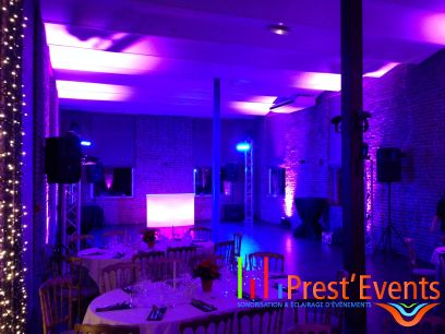 Presta OMSL @ Amphitryon / Roncq - break bar slide lumineux mobiled prestevents Prest'Events Sonorisation Eclairage Mobilier Led Lille