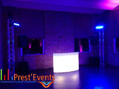 break bar slide lumineux mobiled prestevents Prest'Events Sonorisation Eclairage Mobilier Led Lille