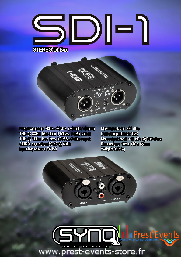 D.I Stro SDI-1 SYNQ AUDIO