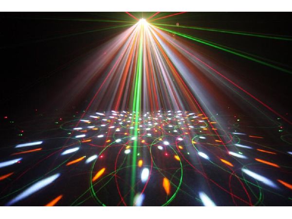 Location 24H ou Week-End JB SYSTEMS INVADER jeu de lumière Led multi-effets 3en1 (led devil, laser,