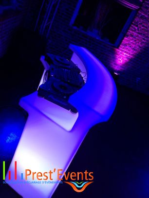 break bar slide lumineux mobiled prestevents Prest'Events Sonorisation Eclairage Mobilier Led Lille