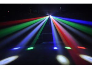 Location 24H ou Week-End JB SYSTEMS SUPER BOOGIE jeux de lumière LED moonflower statique 18W RGBW