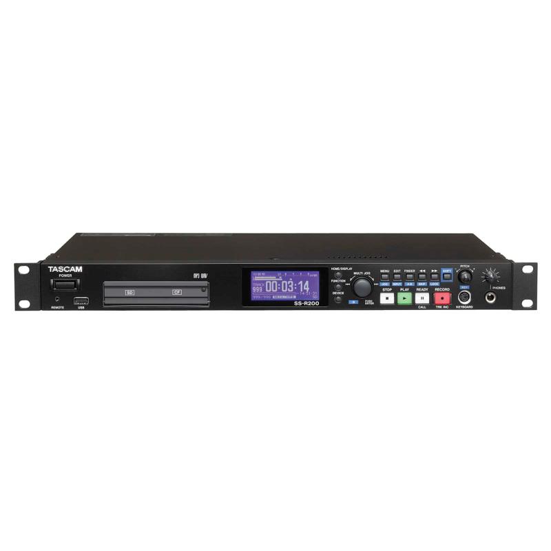 Location 24H ou Week-End TASCAM SSR-200 enregistreur audio numérique stéréo sur CF/SD/USB