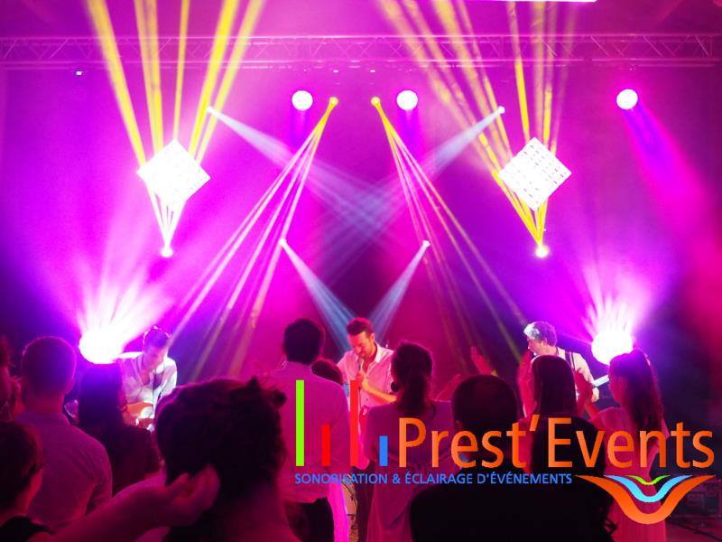 Prest Events Concert Live Musicien DJ sonorisation éclairage structure scne levage lumire décoration prestataire technique son et lumire lille nord pas de calais picardie hauts de france arras douai lens valenciennes prestation événementielle événement régie technicien régisseur