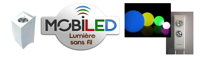 MOBILED Eclairage et Mobilier Lumineux Led Autonome sur batterie pilotable à distance LumiBox CenterBox TotemLed DekoBox DekoBase Prest'Events Sonorisation Eclairage Lille
